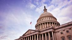 A photo of the US capitol building